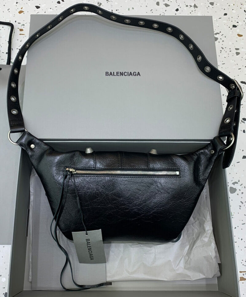 Balenciaga Le Cagole Medium Beltpack Black